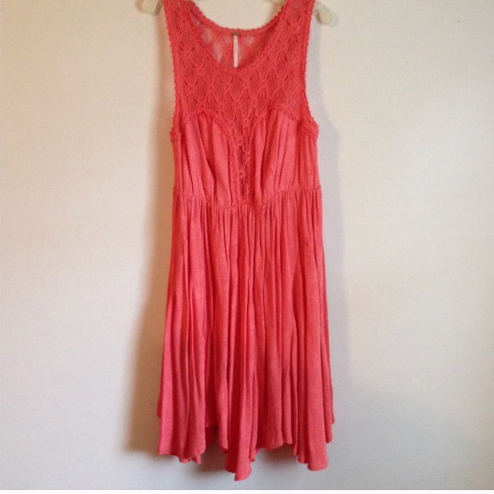 Free people handkerchief hem dress